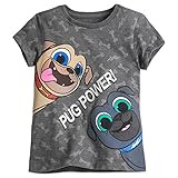 ディズニー パグパグアドベンチャー Tシャツ グレー 【日本未発売、USディズニーストア】並行輸入品 キッズ 子供 (110㎝(USサイズ4))
