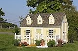 Little Cottage Company Cape Cod DIY Playhouse Kit, 8' x 12' [並行輸入品]