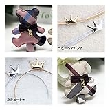 [韓国ファッション屋] ベビー 女の子 クラウン カチューシャ ヘアーバンド ヘアピン (カチューシャ(シルバー))