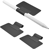 ラスタバナナ タッチペンホルダー ケース カバー 汎用 3個入り セット Apple Pencil アップルペンシル 対応 粘着ジェルシート スタイラスペンケース 薄型設計 保護 紛失防止 貼り付け ブラック RFRTH01BK