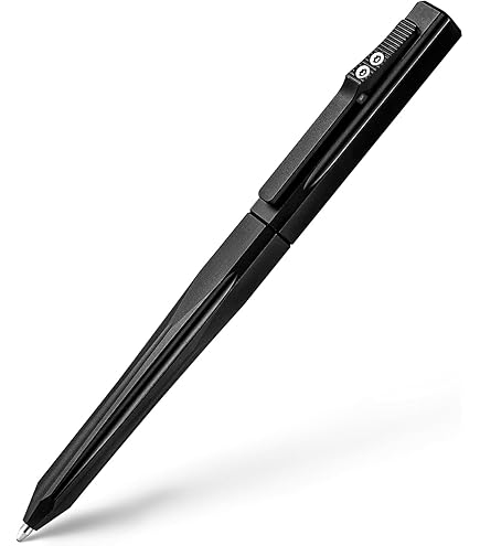 Amazon | TIMULTI チタンボールペン、スライド格納式タクティカルペン