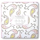 (スワドルデザインズ)Swaddle Designs ベビー アルティメット ブランケット おくるみ 10.パステルピンク【Paisley】