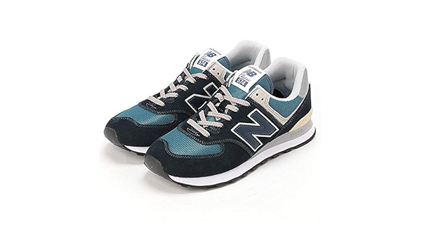ニューバランス Ml574 レザースニーカー ユニセックス Essネイビー 23 5 New Balance ニューバランス スニーカー Amazon