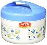 Milton Treat Mega Round Lunch Box, White, 1200 ml [並行輸入品]