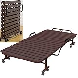 折りたたみ式樹脂すのこベッドブラウンDC-50