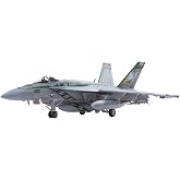 童友社 1/72 凄!プラモデル No.7 アメリカ海軍 F/A-18E スーパーホーネット VFA-195 Chippy Ho 色分け済みプラモデル