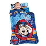 Disney Mickey's Toddler Rolled Nap Mat, Flight Academy by Disney [並行輸入品]