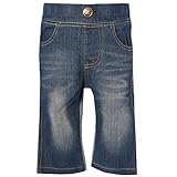 2016年 秋冬 ZOOMIC ズーミック デニム ７分丈 コンビパンツ くま・パンダ・かえる ブルー◇95cm