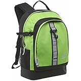 Student Multi Purpose School Book Bag / Outdoor Sports Carryon Backpack - Green [並行輸入品]