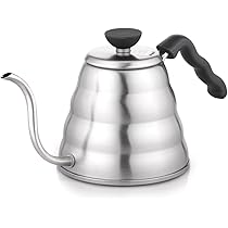 Amazon｜HARIO(ハリオ) V60ドリップケトル ヘアラインシルバー 実用
