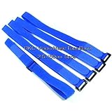 RKC 固定ベルト 2.5cm × 80cm 青 5本 : 040A8-2