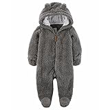 カーターズ Carter's 防寒 カバーオール フード付き Hooded Sherpa Bunting 6M (61-67cm) [並行輸入品]