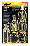 Stanley 84-079 6-Piece Bi-Material Mini Plier Set [並行輸入品]