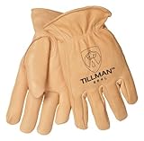 Tillman 864 Premium Top Grain Deerskin Drivers Gloves, Unlined, Small by Tillman