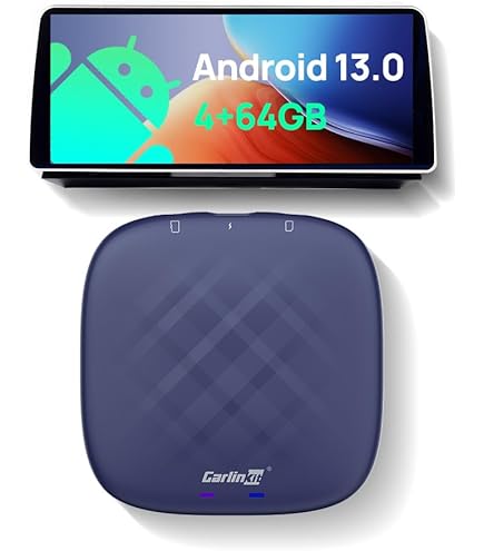 CarlinKit TBox Plus 4+64GB Android13.0！ Carlinkit Tbox Plus Android 13.0 Carplay AI Box-Wireless