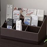 山善(YAMAZEN) 卓上整理ケース ダークブラウン YTTS-KSR3(DBR)