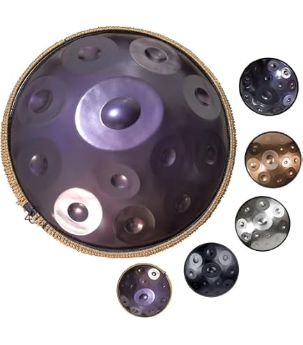 Amazon | ハンドパン 9音/10音/12音 楽器 KoKoty Handpan Drum ニ短調