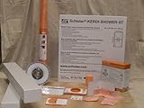 Schluter Kerdi 32インチ×60インチ シャワーキット ステンレス製 PVC ドレイン付き