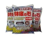あかぎ園芸 くり返し使える! ネット入り 鉢底石 1L×4×3個セット