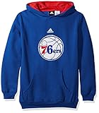 NBA Philadelphia 76ers Boys 8 – 20 Primeプルオーバーパーカー, Large ( 14 – 16 )、ブルー