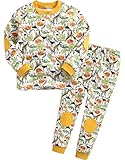 [Vaenait Baby]キッズ子供ベビー服綿100％ルームウェア長袖パジャマ寝間着上下セット Zambia Yellow XL