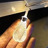 Infabe クリスマス　水滴形の装飾LEDライト LED パイナップル オーナメント LEDストリングライト 飾りスター クリスマス飾り　ハロウィン飾り 電池 ホームパーティー 雰囲気作り　電飾