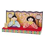 サンリオ ひな祭りカード ポップアップ フェルト生地親王飾り S2707
