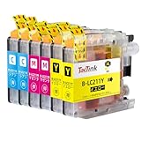 ブラザー インク LC211 LC211-4PK 互換 プリンターインクLC211C LC211M LC211Y 各2個 6本セット Brother 用 DCP-j968N DCP-J562N MFC-J737DN MFC-J837DN MFC-J887N MFC-J907DN MFC-J997DN MFC-J997DWN DCP-J767N DCP-J963N 大容量 残量表示