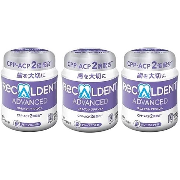 Amazon | 歯科医院専用 リカルデント(RECALDENT)ガム 140g