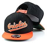 MLB American Needle scripteez Cooperstownウール調整可能なスナップバック帽子( Baltimore Orioles )