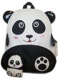Mella Lev、12 "ベビー子供幼児用and KidsバックパックPanda Teddy Bear M マルチカラー MLPD001