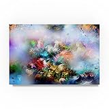 Coral Reef 3 by RUNA、22 x 81 cmキャンバス壁アート