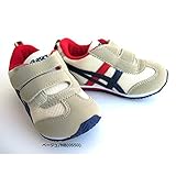 [アシックス すくすく ] asics SUKUSUKU アイダホBABY 3 TUB165 ベビーシューズ 運動会 通園 学校 (14.5cm, ベージュ/NB(0550))