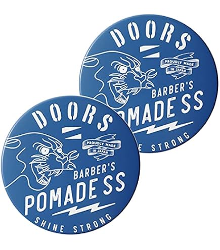 DOORS ポマード SS & 台湾、日本5個セット 袋、ステッカー付 Amazon | DOORS ドアーズ ポマード SS [SHINE STRONG] フルーティ