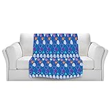 ブランケットウルトラソフトFuzzy 4サイズ！DIANOCHEデザインからby SueブラウンLily Love Home Decor Unique Designer芸術的スタイリッシュな寝室アイデ