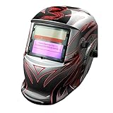 自動遮光溶接面 溶接面 遮光面 溶接マスク 高感度 遮光速度 1/25000秒 TIG/MIG/MAG対応 フェイスシールド タイプ12