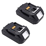 REEXBON マキタmakita 18V 1500mAh BL1830 互換バッテリー リチウムイオン BL1830 ,BL1815, BL1835純正対応 長寿命 急速充電 安全1年保証 (BL1