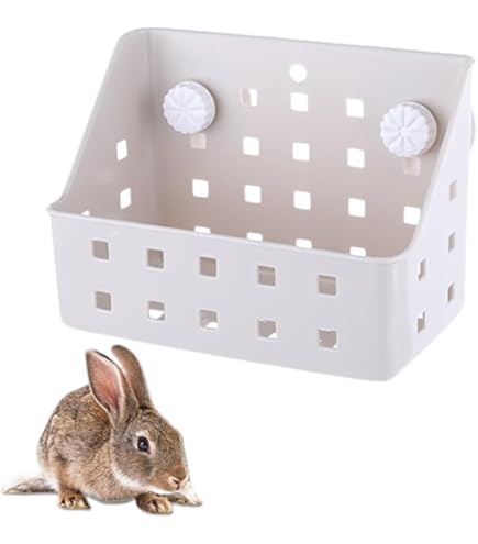 Amazon | GEXジェックス うさぎの牧草BOX固定式 牧草入れ 牧草