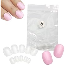 Amazon | ネイルチップ クリア サイズ別販売【 ベリーショート 0