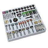 Baosity 電動研削ヘッド　216個セット　研磨ホイール　チャック　ブラシ　研磨ツールセット　回転工具　サンドペーパー　