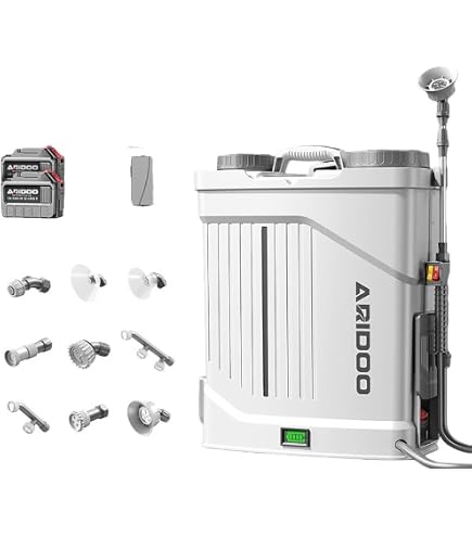 Amazon.co.jp: 電動噴霧器 充電式 背負式 18L 混ぜ機能付き 連続自動