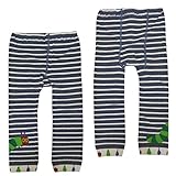 はらぺこあおむし 10分丈 レギンス ERIC CARLE NHKアニメ 絵本 80-90cm グレー