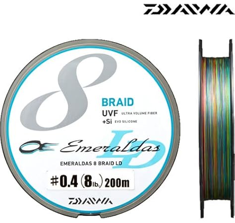 Amazon ダイワ Daiwa Peライン Uvf エメラルダスセンサー 8ブレイドld Si 200m 0 4号 8lb マルチカラー ダイワ Daiwa スポーツ アウトドア