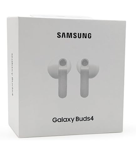 SAMSUNG Galaxy Buds3 (Silver/White), Buds 3 Wireless Earbuds