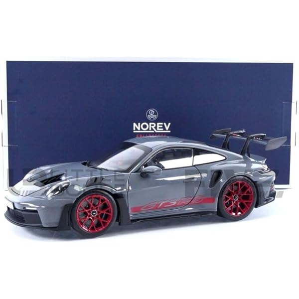 1/43 特注 スパーク ポルシェ 911 992 GT3RS グレー/レッド