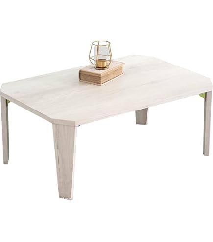Amazon.co.jp: 永井興産 ローテーブル 折りたたみ 幅90cm×奥行60cm
