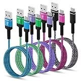 USB Type C ケーブル iPhone15 充電ケーブル タイプc ケーブル 【5本セット 1.83m】 3.1A 急速充電 QC3.0対応 iPhone 15充電用 高速データ転送 高耐久 iPhone15シリーズ、 Galaxy A35 S24 Ultra A55、Motorola Moto G Stylus 5G 2024その他Android USB-C機器対応