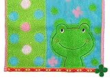 日繊商工 Fu・re・ru ホッピング タオルチーフ カエル(グリーン) FS-35188