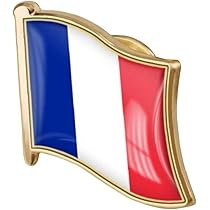 非売品万博フランス国旗デザインピンバッジ 非売品万博フランス国旗デザインピンバッジ