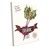 Organic Food Beet水彩withダークレッドのキッチン壁アートプリント 8x10 GAR0000082CAN08X10SXX